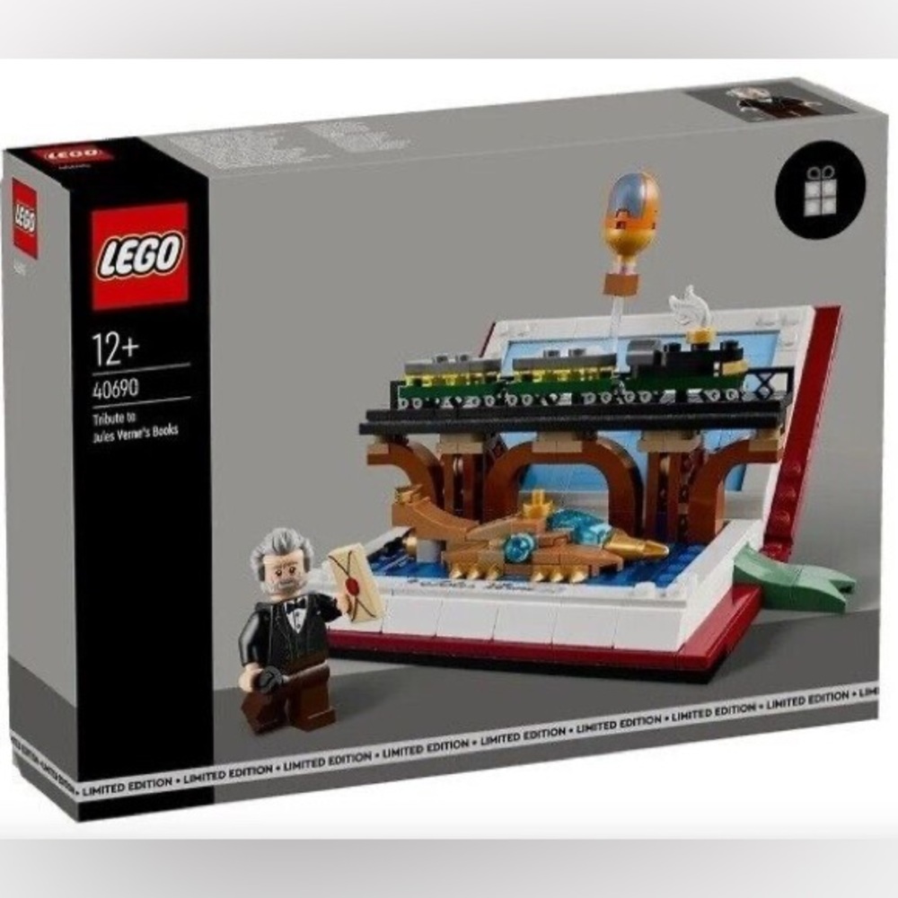 Lego Tribute to Jules Verne's Books